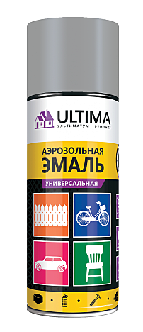 Ultima ЛАК МАТОВЫЙ краска аэрозольная , 520 мл. 