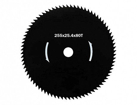 Диск для бензокосы 80-ти зубый 255х25,4х1,4 PROFESSIONAL