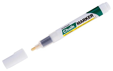 Меловой маркер Munhwa Chalk Marker CM-05 белый, 3мм