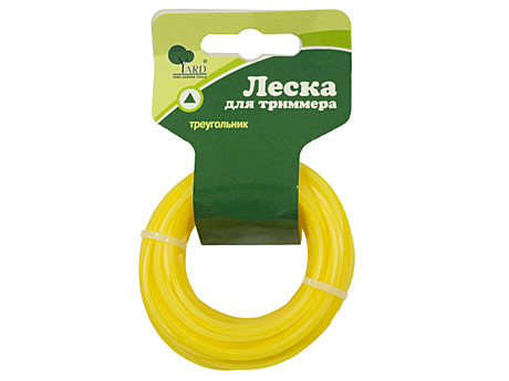 Леска для триммера треугольная, 3,0ммх15м Yard