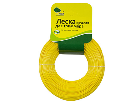Леска для триммера круглая, 3,0ммх15м Yard