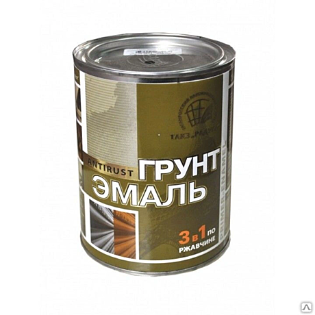 Грунт-эмаль по рж. коричневый 0,9 кг Радуга